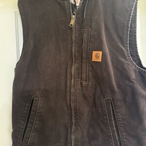 Carhartt Women’s Dark Brown Work Vest